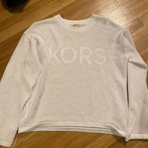 Michael Kors White Knit Top